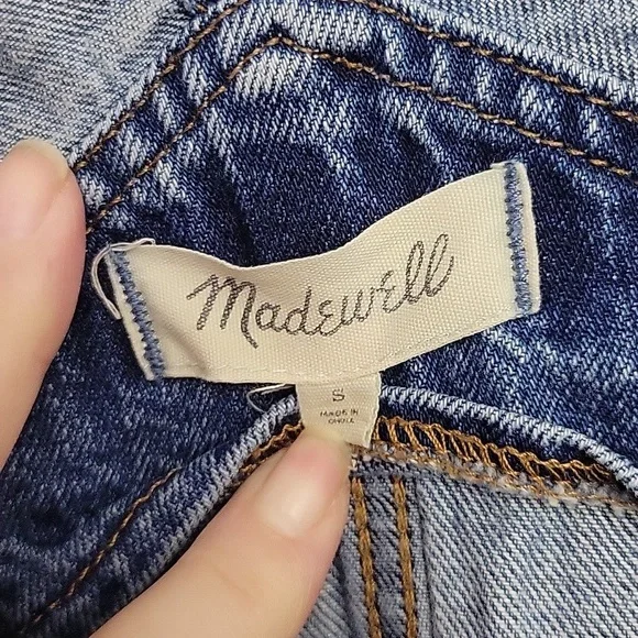 Madewell Straight-Leg Overalls in Elmridge Wash Small - Picture 9 of 10